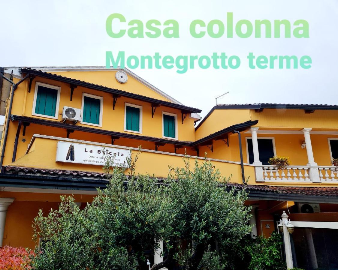 Casa Colonna Montegrotto Terme Lägenhet Exteriör bild